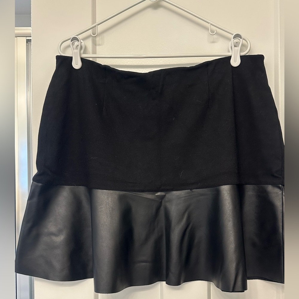 Knee-Length Black Women's Skirt